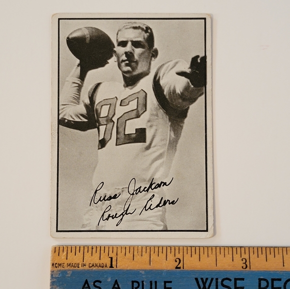 CFL 1961 Russ Jackson Football Card - Picture 1 of 4